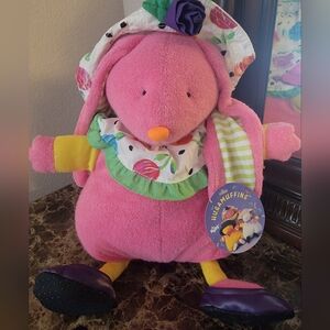 Vintage RARE 17 Inch Hugamuffin Terry Cloth Easter Rabbit